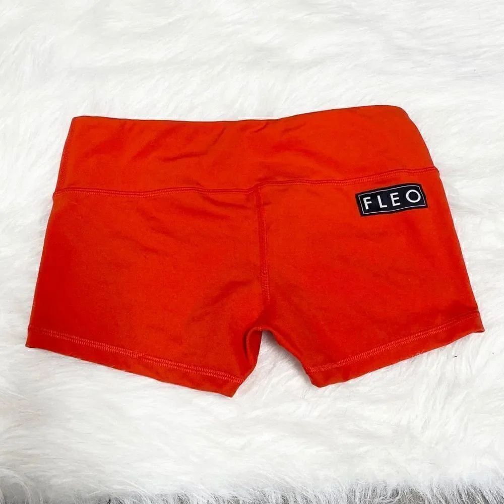 Fleo Orange 2.5” Athletic Shorts NEW